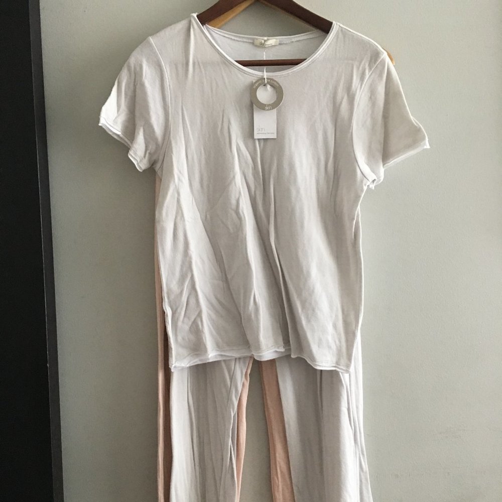 SKIN organic double layer pima cotton PJ set